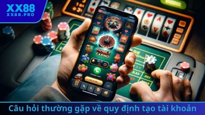 Câu hỏi thường gặp về quy định tạo tài khoản